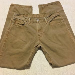 🔴SOLD🔴 Men’s Levi 514 Golden/Brown Jeans